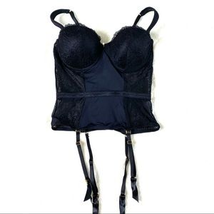 Sophie b. Bustier Corset Black Size Large